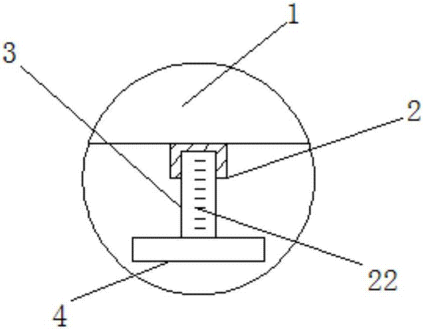 Adjustable bolt drilling machine fixture