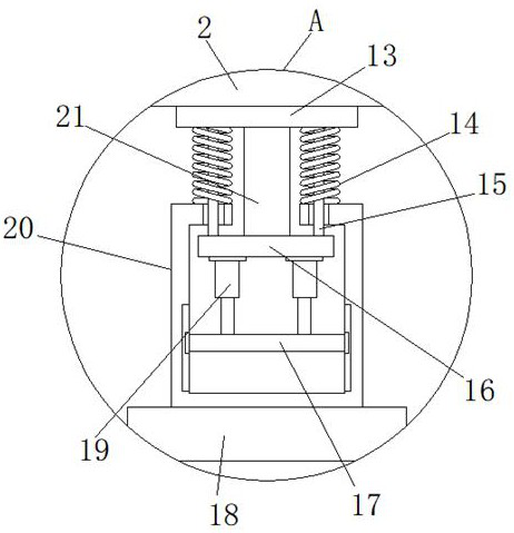 Explosion-proof and flame-retardant device for new energy automobile battery