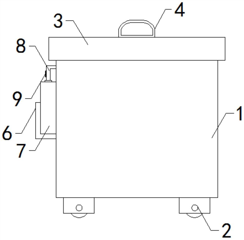 Storage and transportation device for carbonized rice husk production