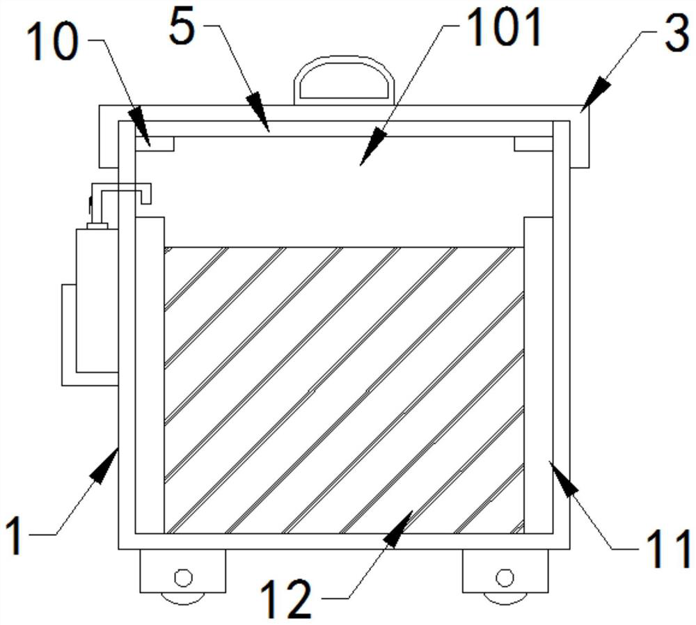 Storage and transportation device for carbonized rice husk production