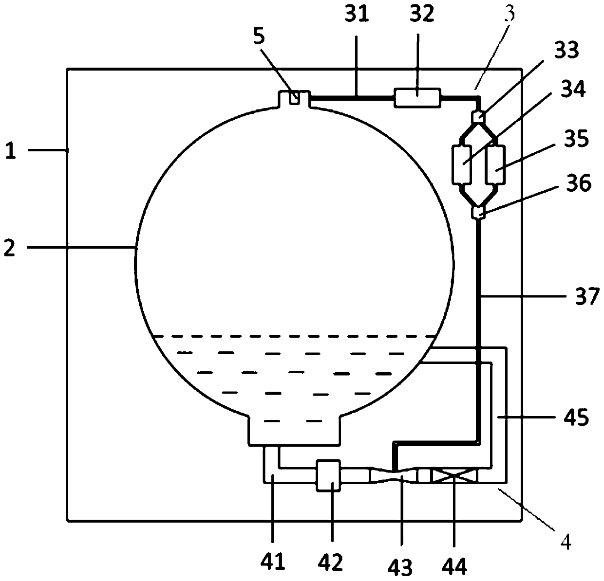 A sterilizing washing machine