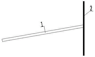 Prefabricated prestressed concrete hollow soil nail and its construction method