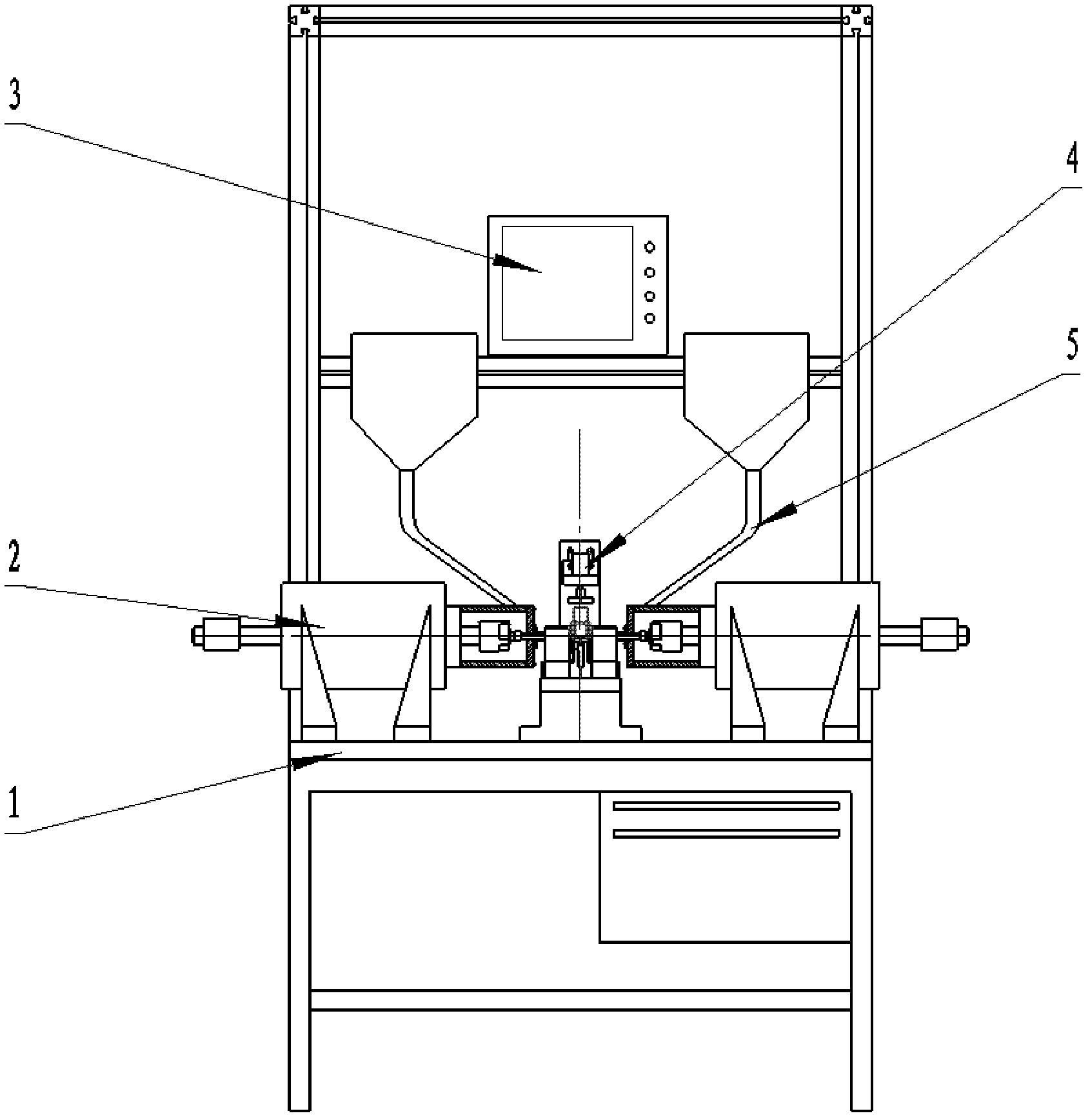 Automobile steering system cardan joint assembling device