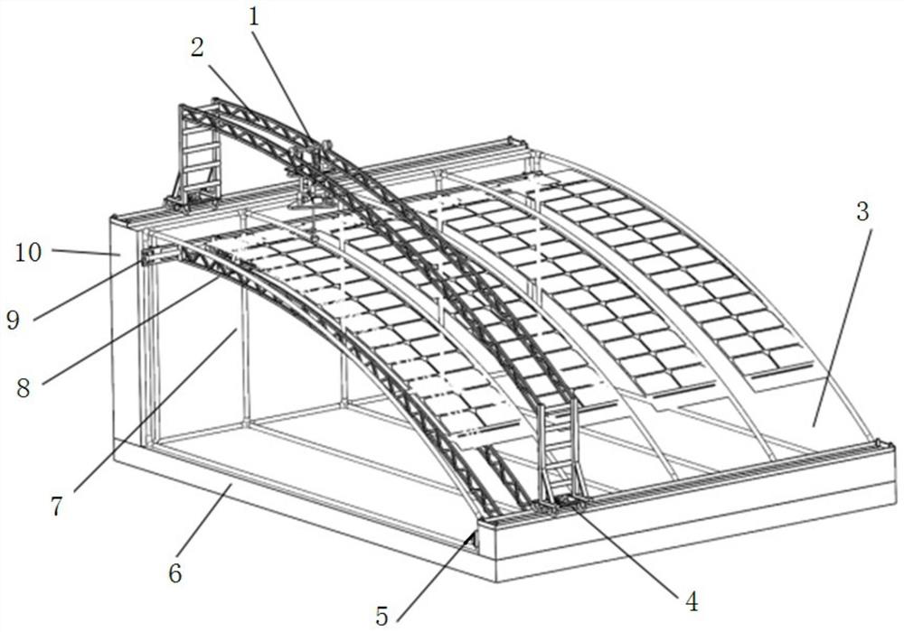 Teaching device and teaching method for simulating UAV photovoltaic panel hot spot detection