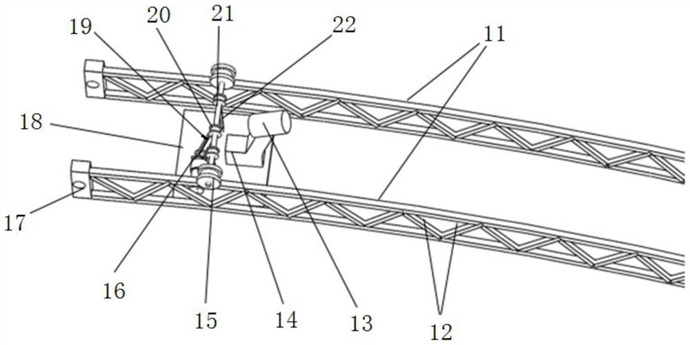 Teaching device and teaching method for simulating UAV photovoltaic panel hot spot detection