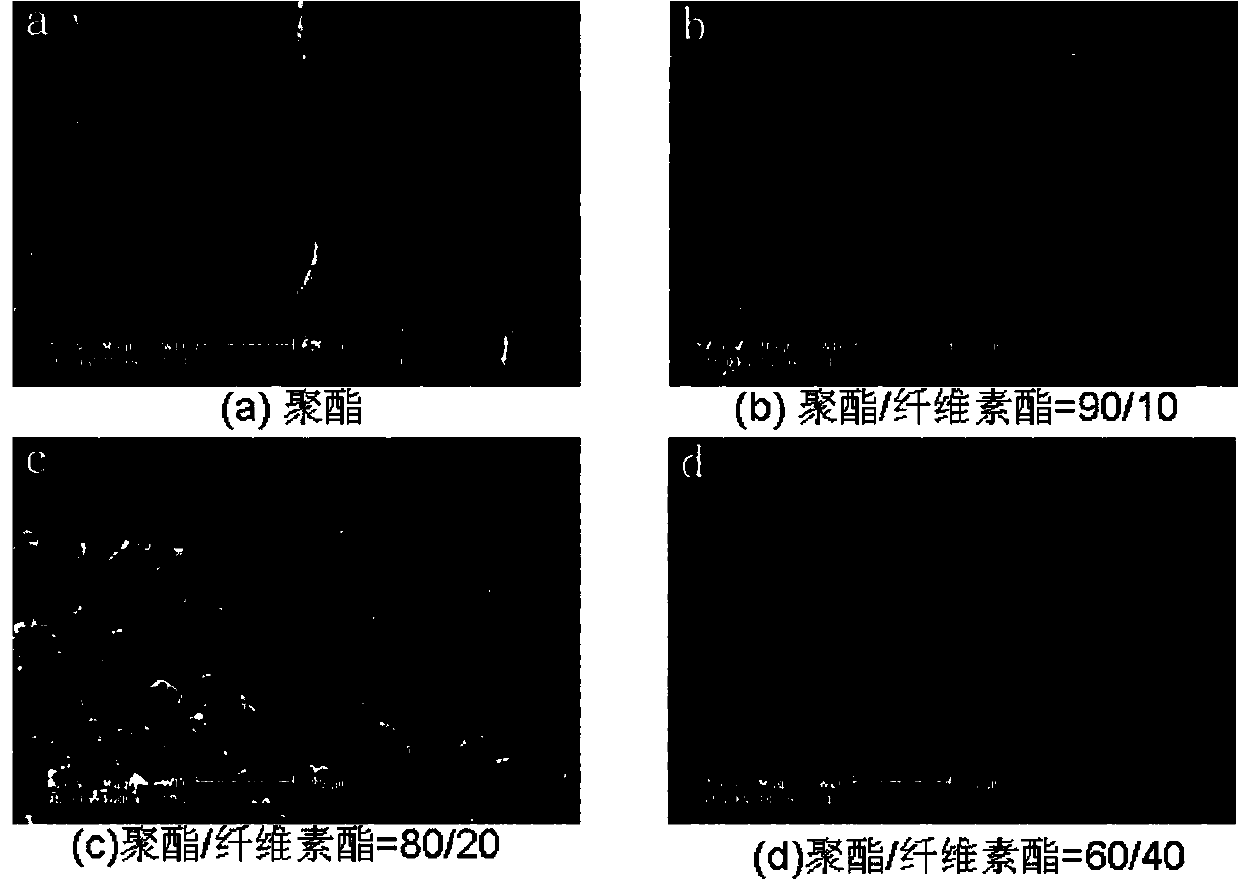 Production method of thermoplastic high-molecular material hollow fiber micro-pore membrane