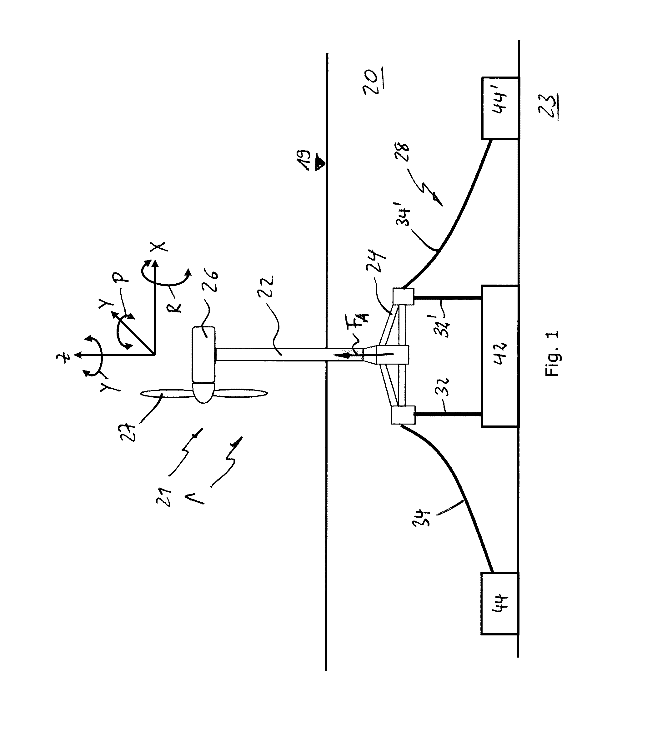 Floatable transportation and installation structure for transportation and installation of a floating wind turbine, a floating wind turbine and method for transportation and installation of the same