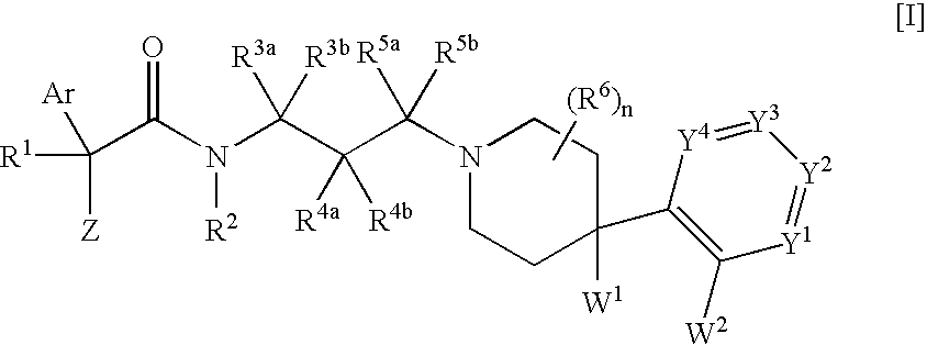 Melanin-concentrating hormone receptor antagonists containing piperidine derivatives as the active ingredient