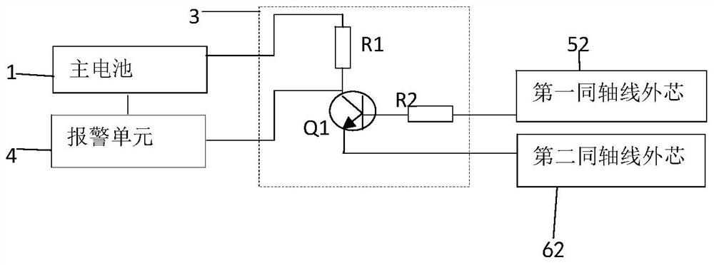 Load disconnection detection circuit and wired terminal device