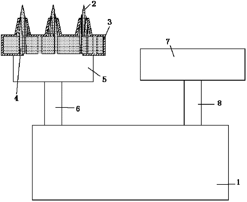 Percutaneous drug delivery system based on porous microneedle structure