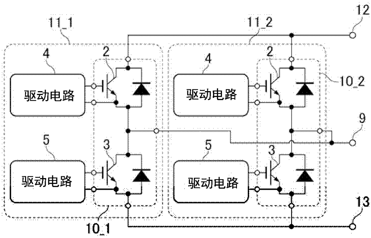 Drive circuit for power semiconductor element, power conversion unit, and power conversion device