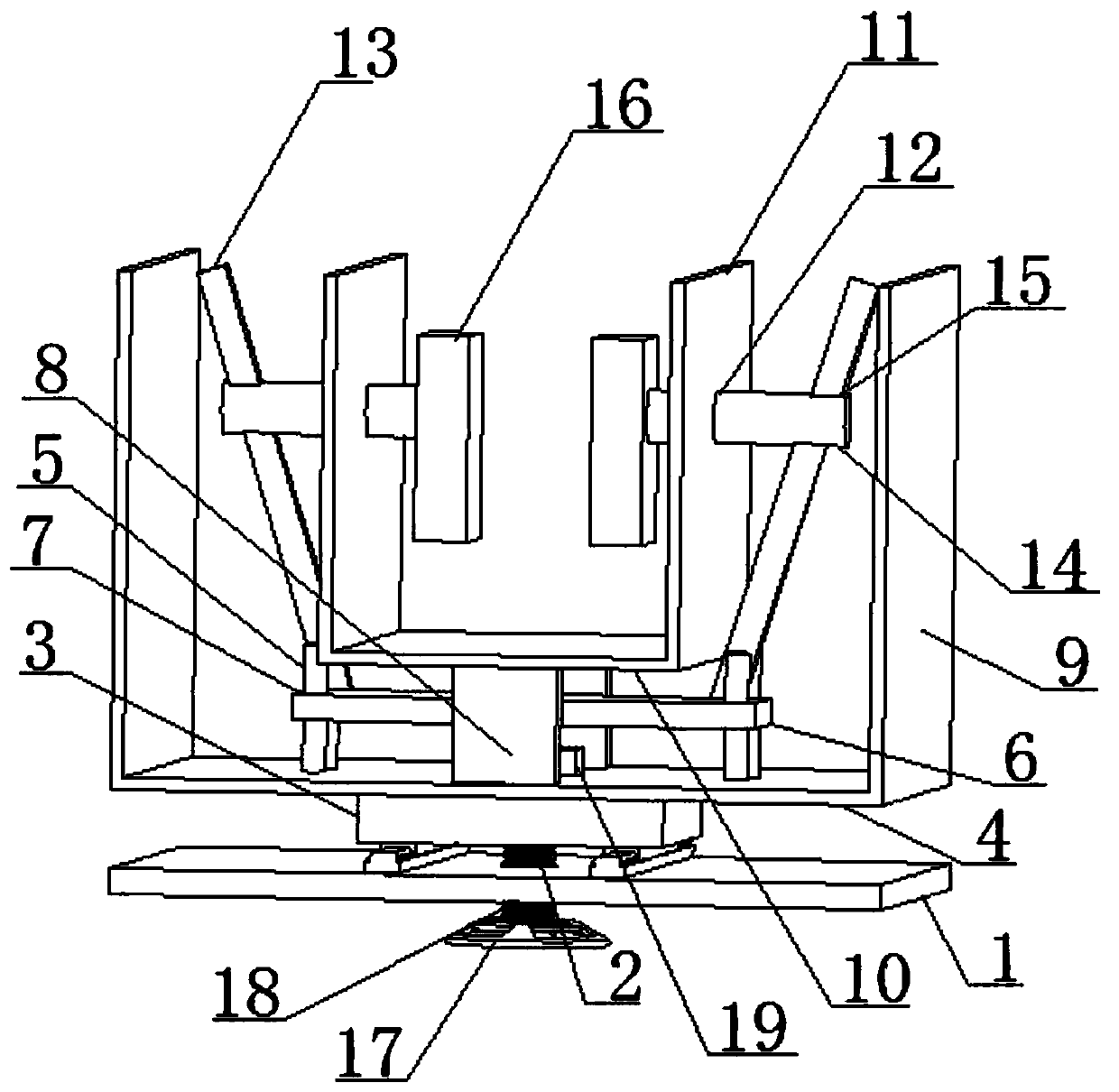 Pipe blanking clamping tool