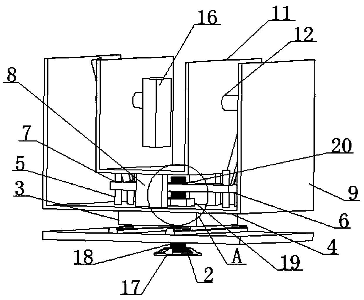 Pipe blanking clamping tool