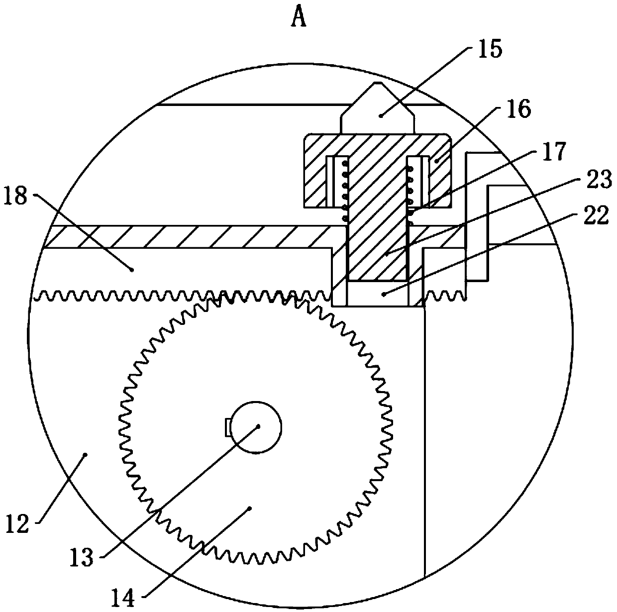 Automatic knife binding machine