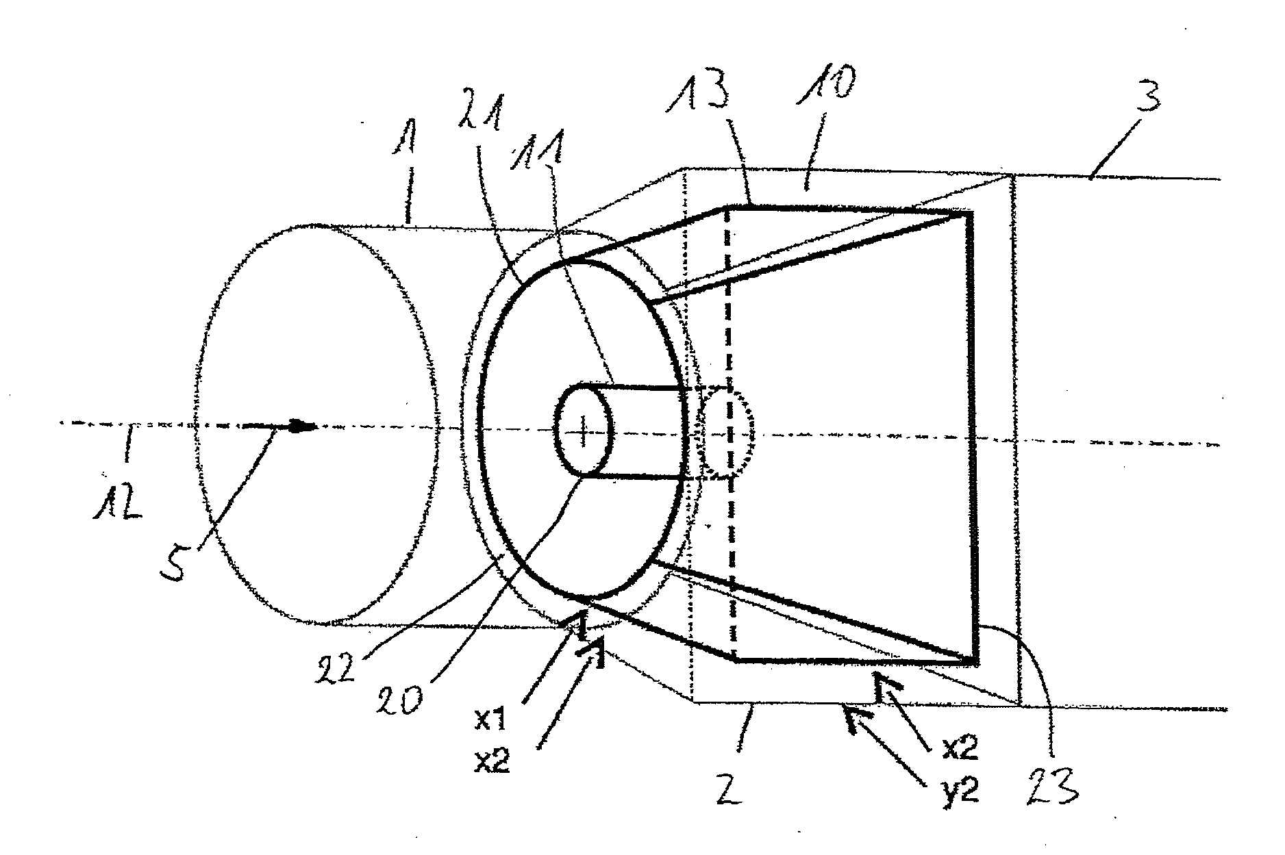 Flow rectifier for closed pipelines