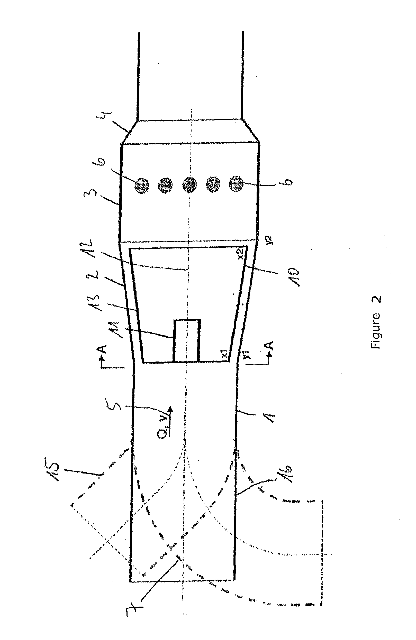 Flow rectifier for closed pipelines