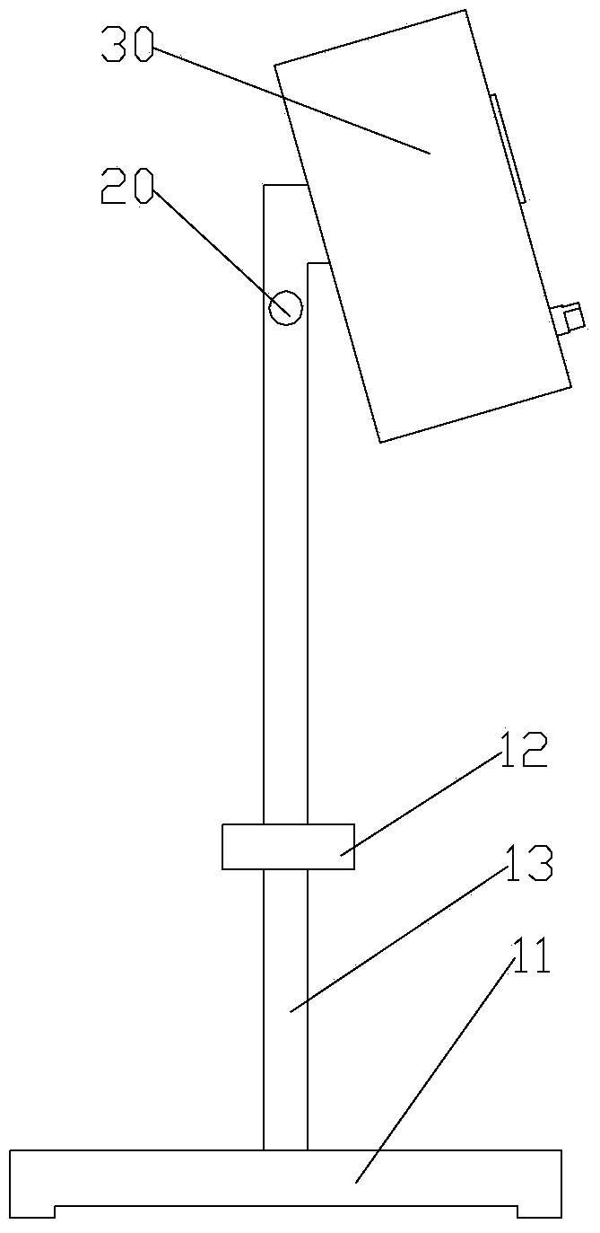 Detection device for fan-head mechanisms