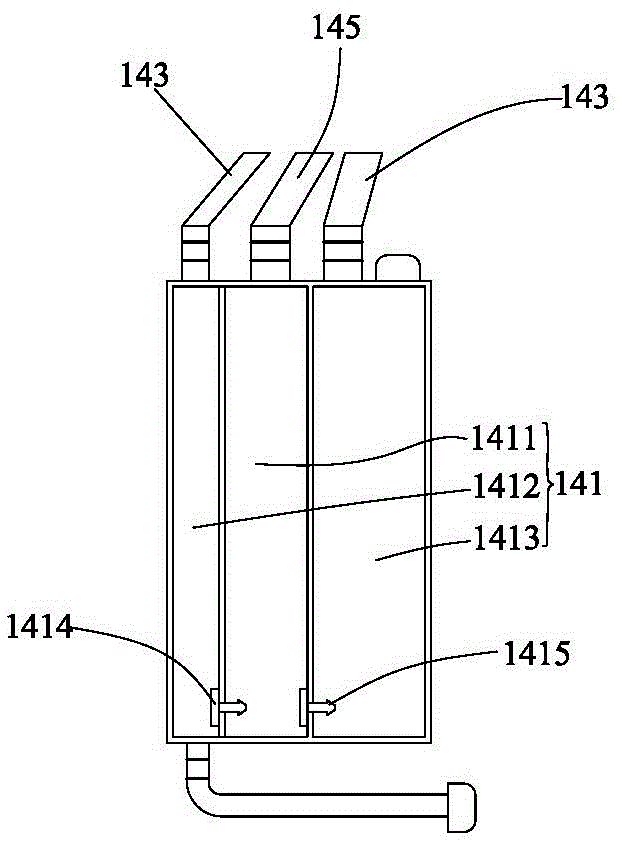 A rapid cooling pressure cooking device