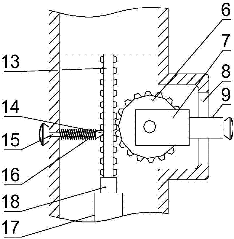 Power engineering maintenance transmission line grounding wire device