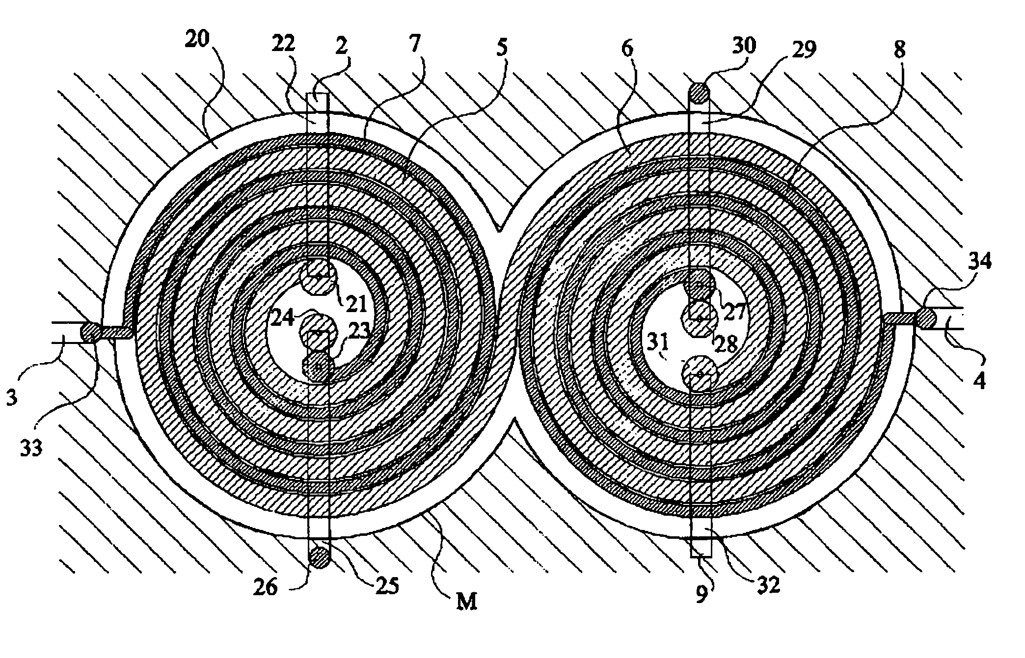 Distributed balun with a non-unity impedance ratio