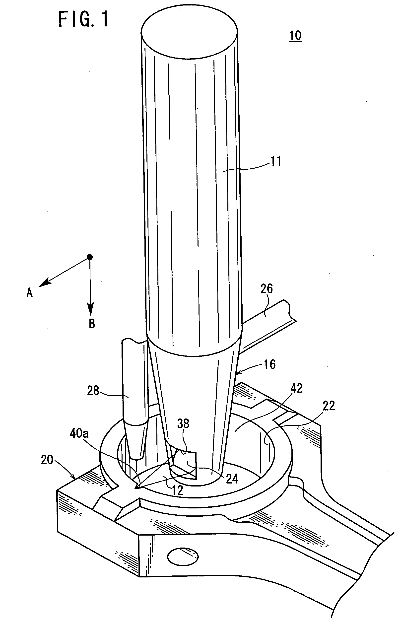 Method of and apparatus for machining groove with laser beam