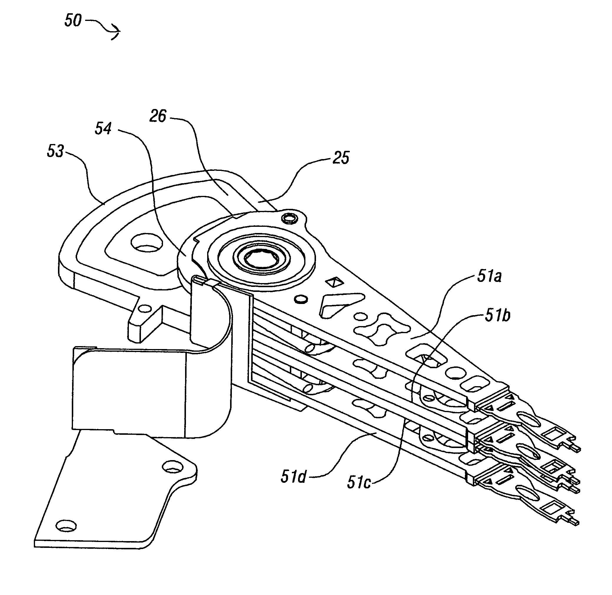 Self-fixturing pivoting actuator