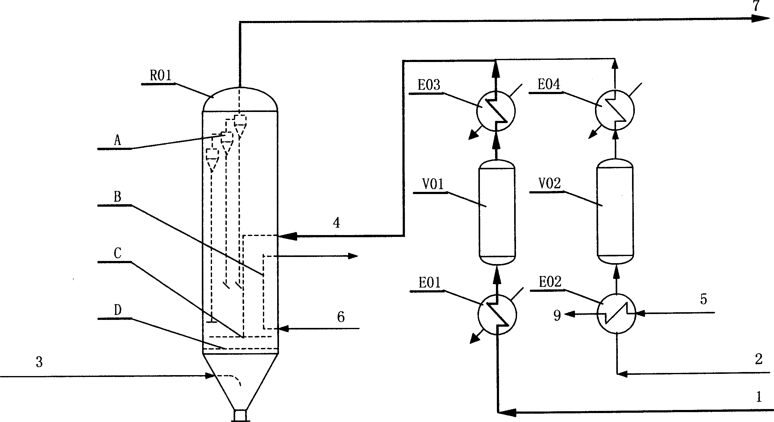 Ethanol ammoxidizing process to synthesize high-purity acetonitrile