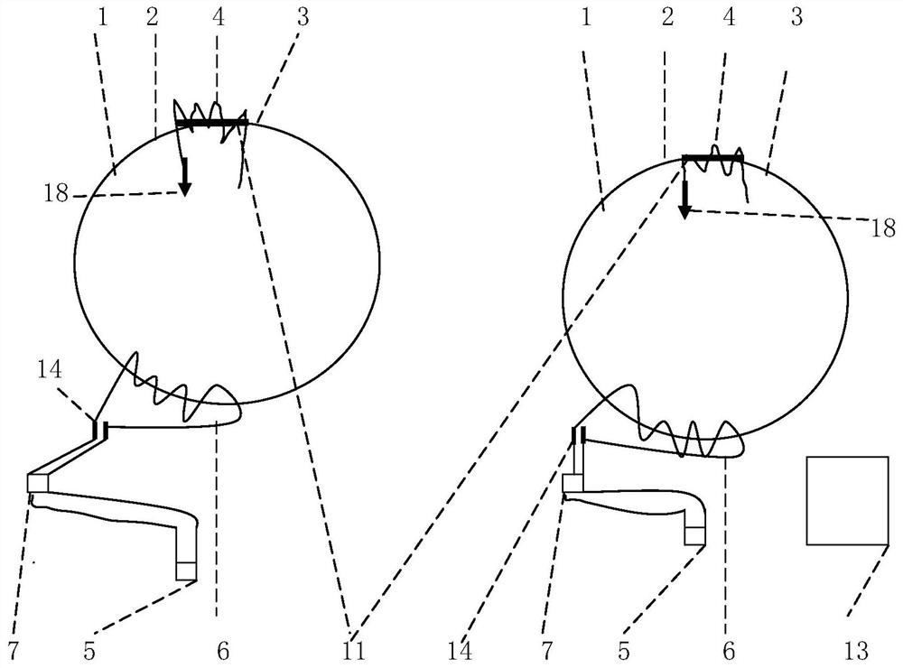 Image transmitting and receiving device