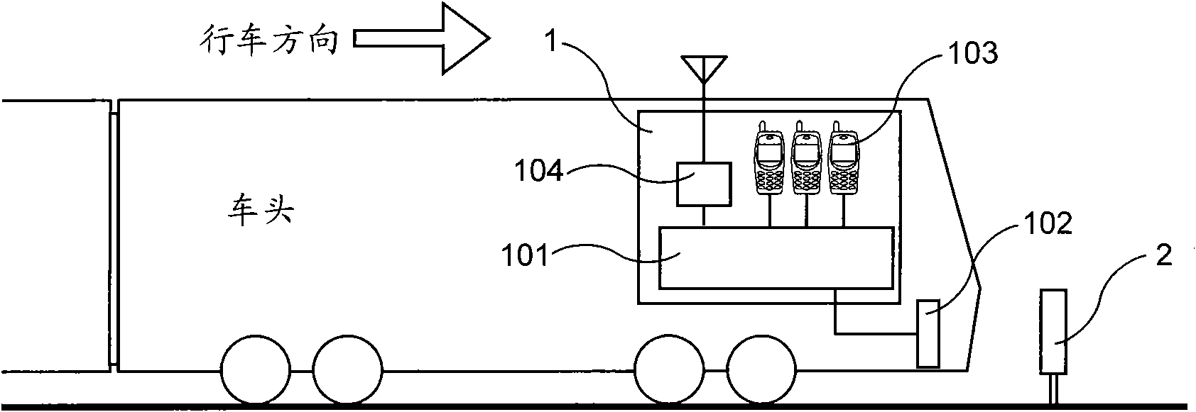 Railway signal system adopting centerless communication mode