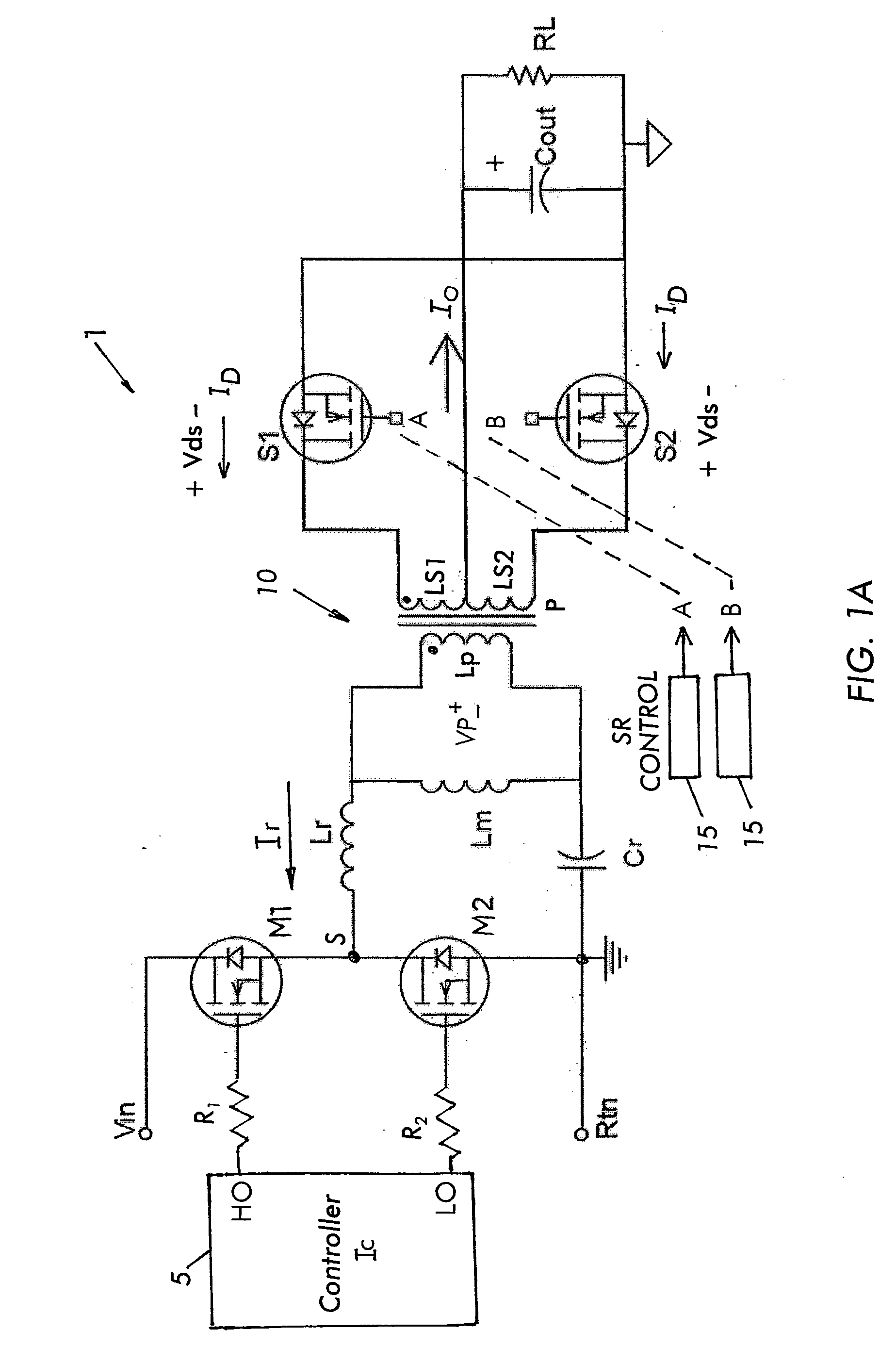 Secondary side synchronous rectifier for resonant converter