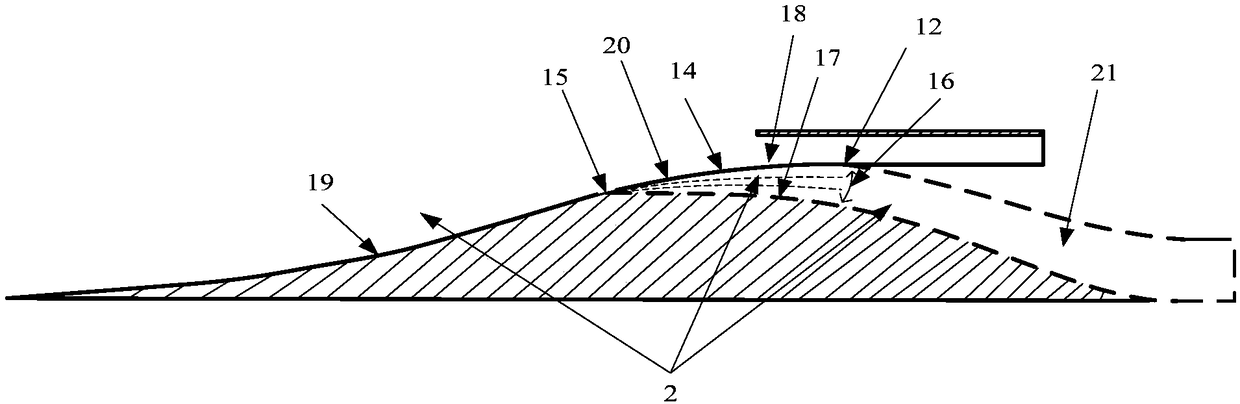 Design method of internal parallel hypersonic dual-channel inlet