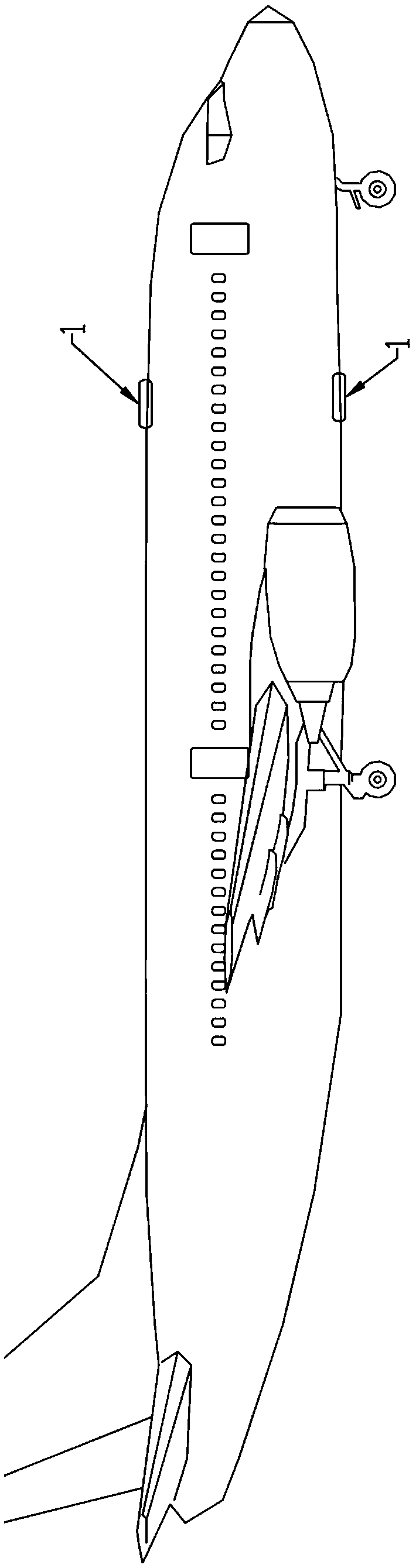 Secondary radar radio-frequency transceiver of aircraft anti-collision system