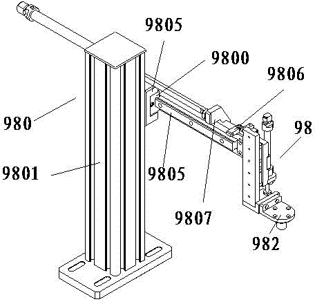 Button and top cap assembly mechanism for water heater thermal protection switch assembly machines