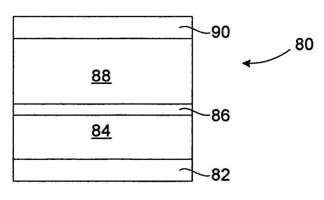 Memory device including barrier layer for improved switching speed and data retention