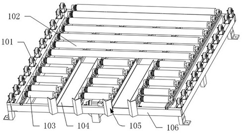 Production system and management method of double-sided synchronous embossed decorative panel