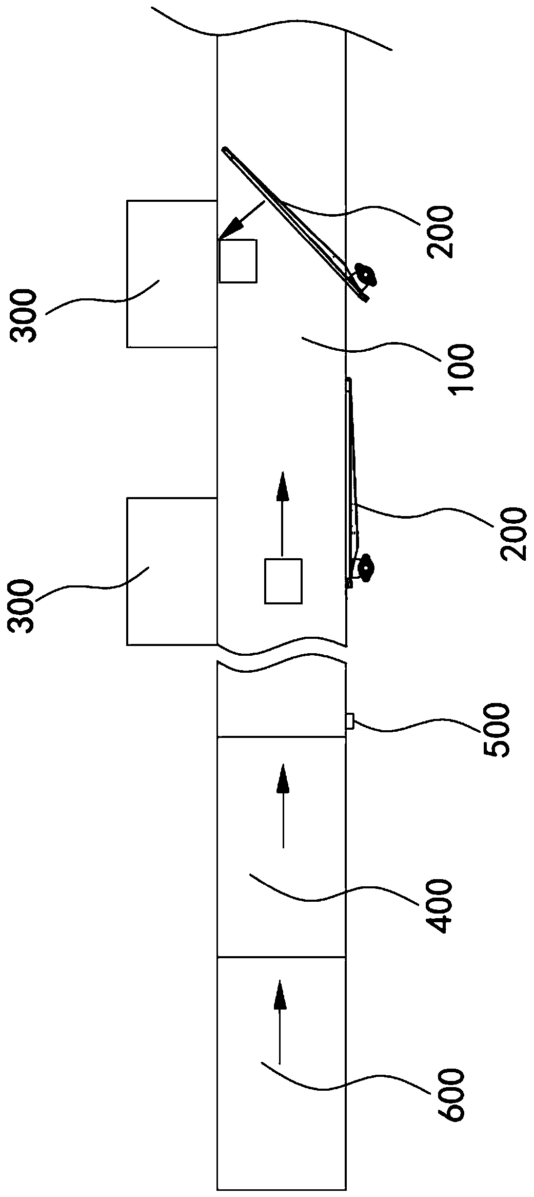 Flexible sorting method of swing arm sorting machine