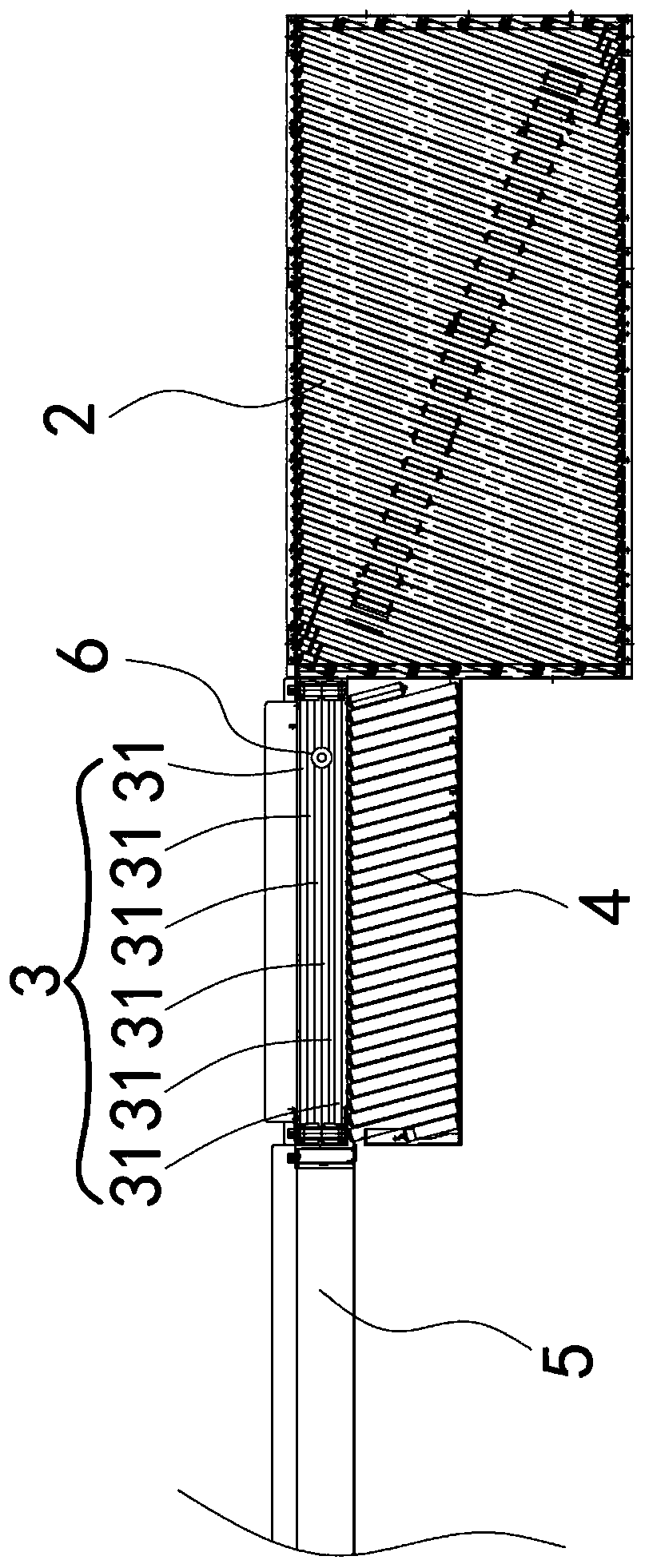 Flexible sorting method of swing arm sorting machine