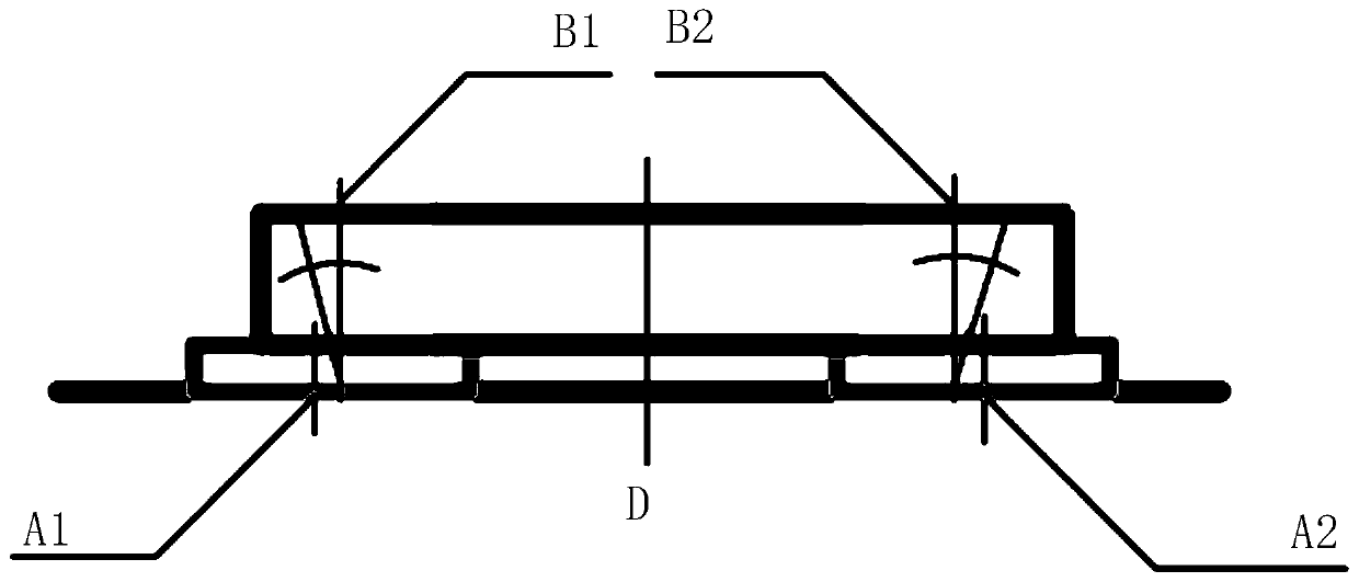 Target point calculation method for flying probe test