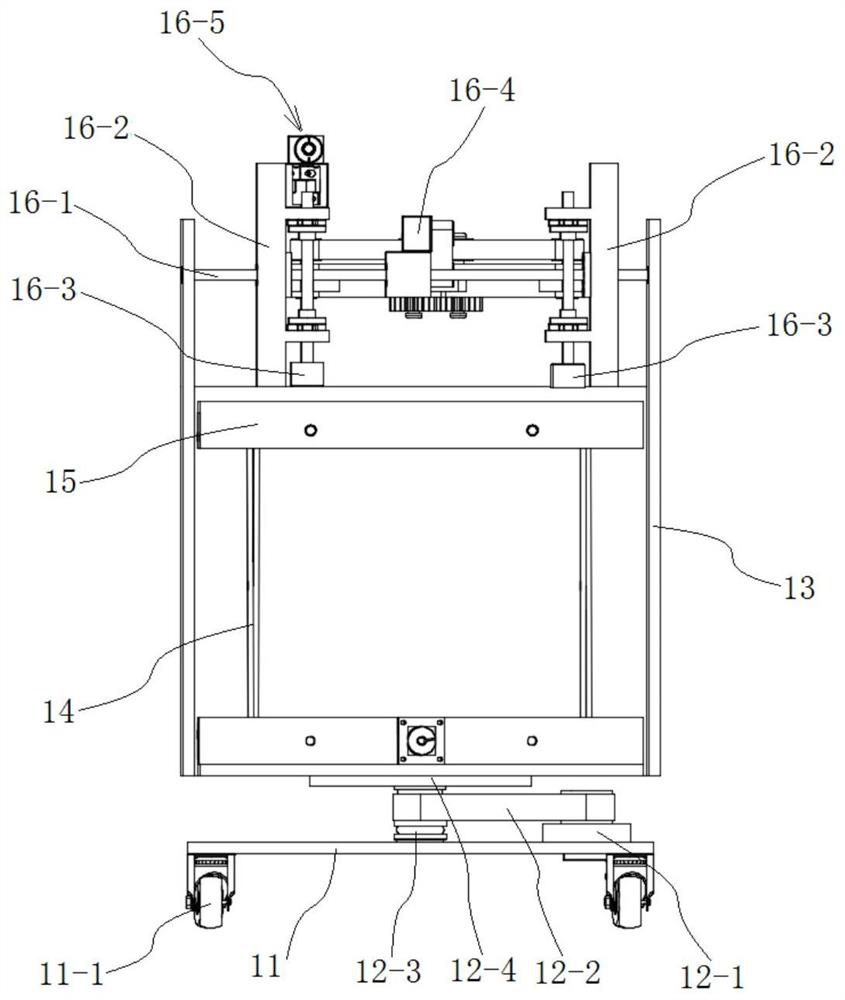 Transitional device for temporary storage and transfer of books and its control method