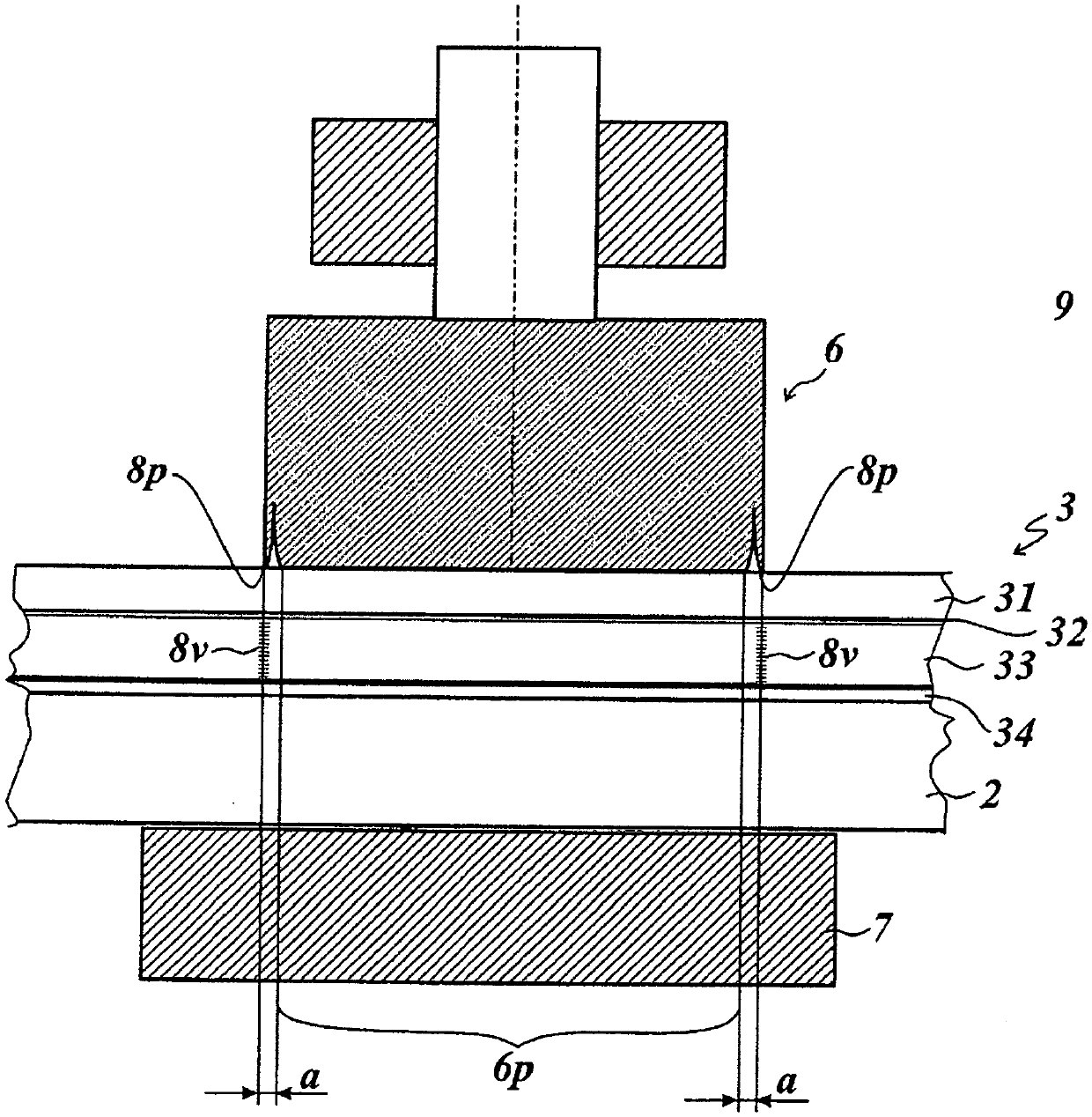 Method and device for transferring decorative segment of embossing film