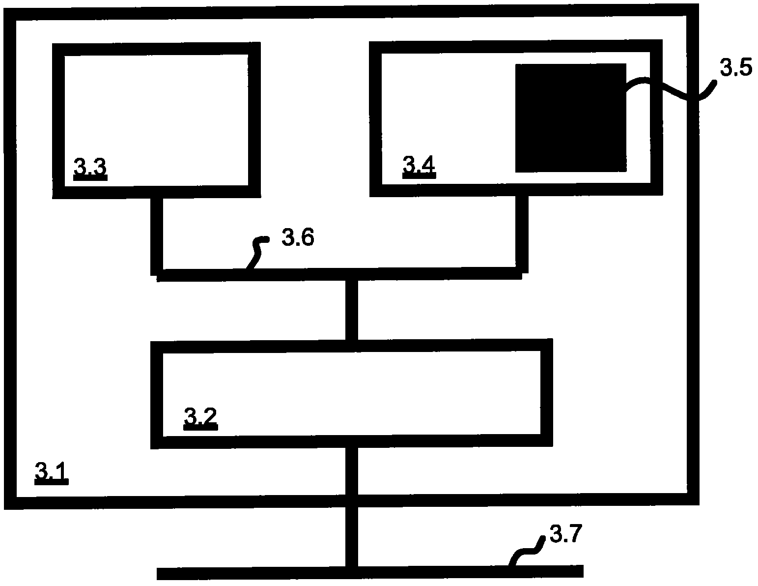 Method and device for allocating MAC addresses in a carrier-current communication network