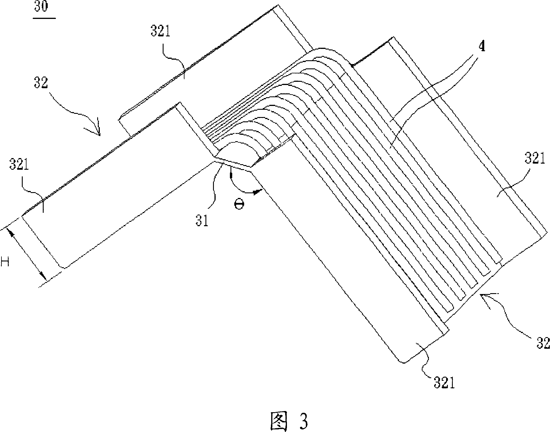 Tube packing set and tube load-supporting structure thereof