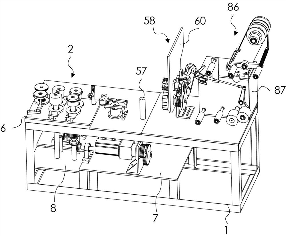 Lithium battery diaphragm conductivity testing device