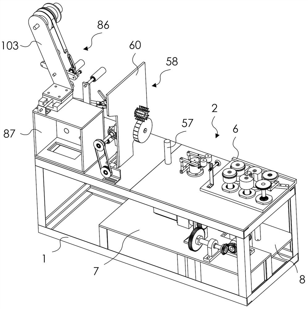 Lithium battery diaphragm conductivity testing device