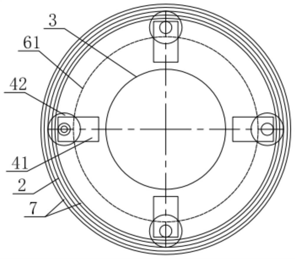 Wind power boosting rotor structure