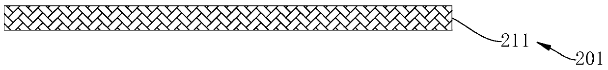 Radiation refrigeration curtain