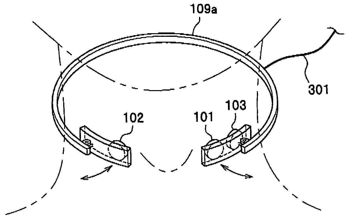 Swallowing test apparatus