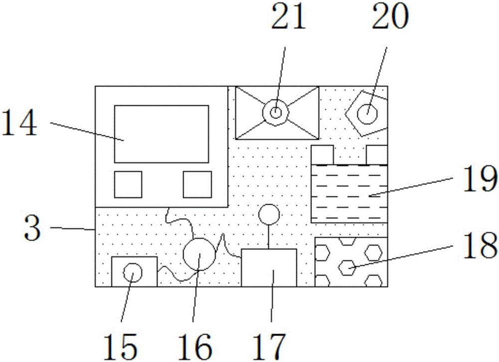 Online saline-alkali land analysis apparatus based on Internet of Things