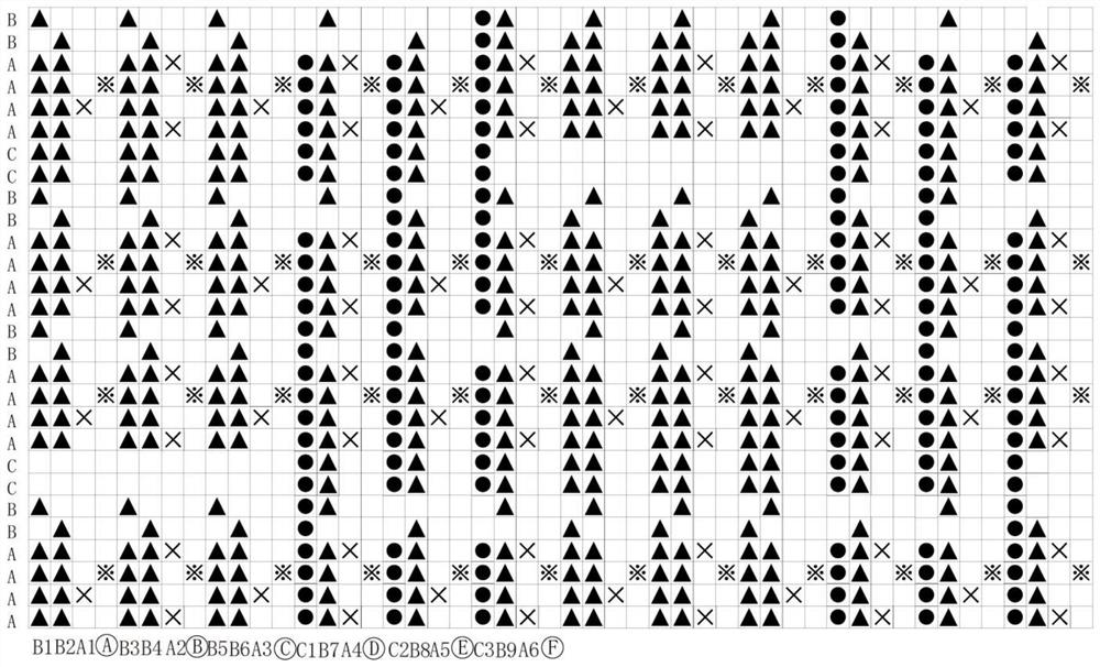 Double-layer network jacquard towel and weaving process thereof