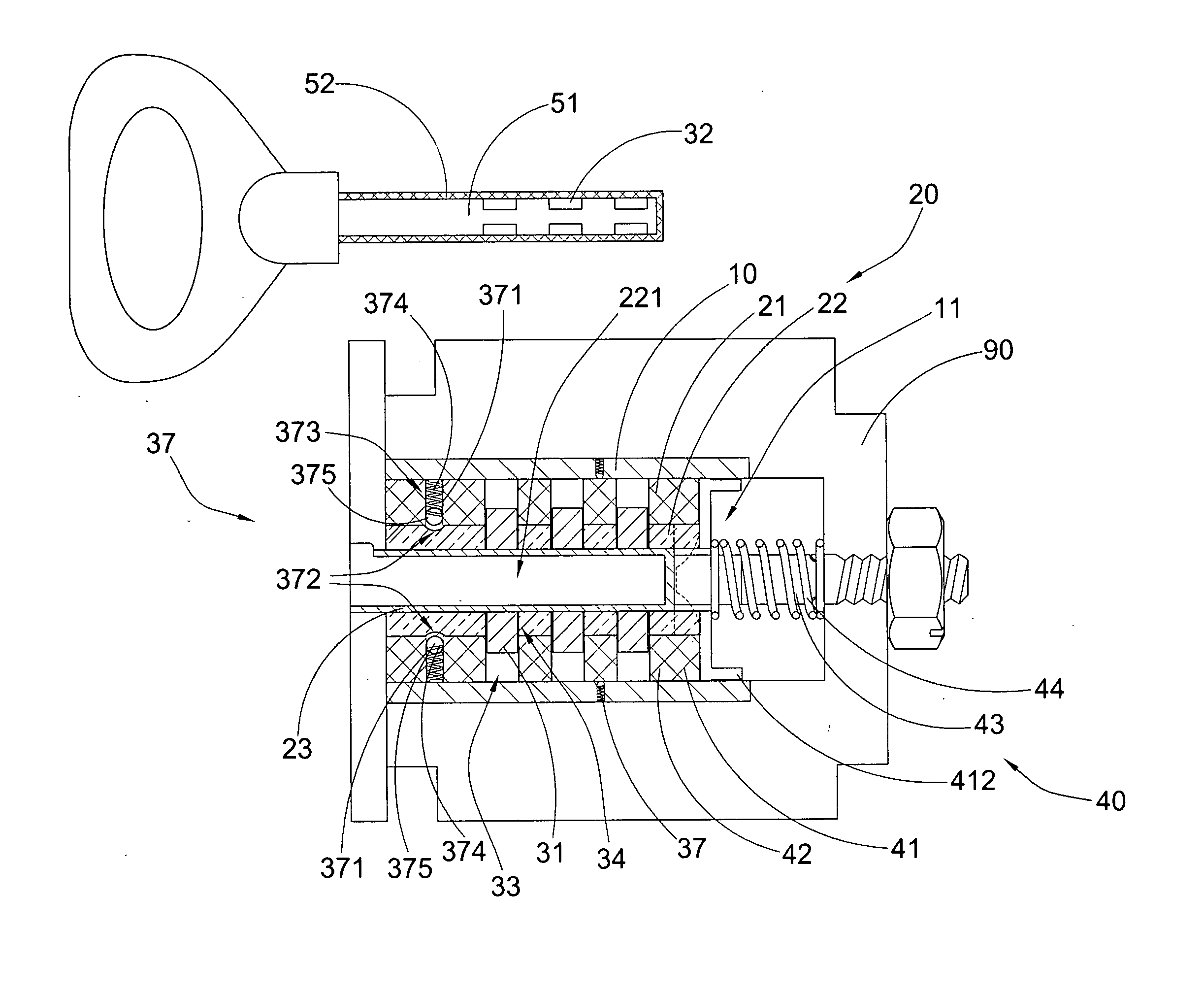 Magnetic lock